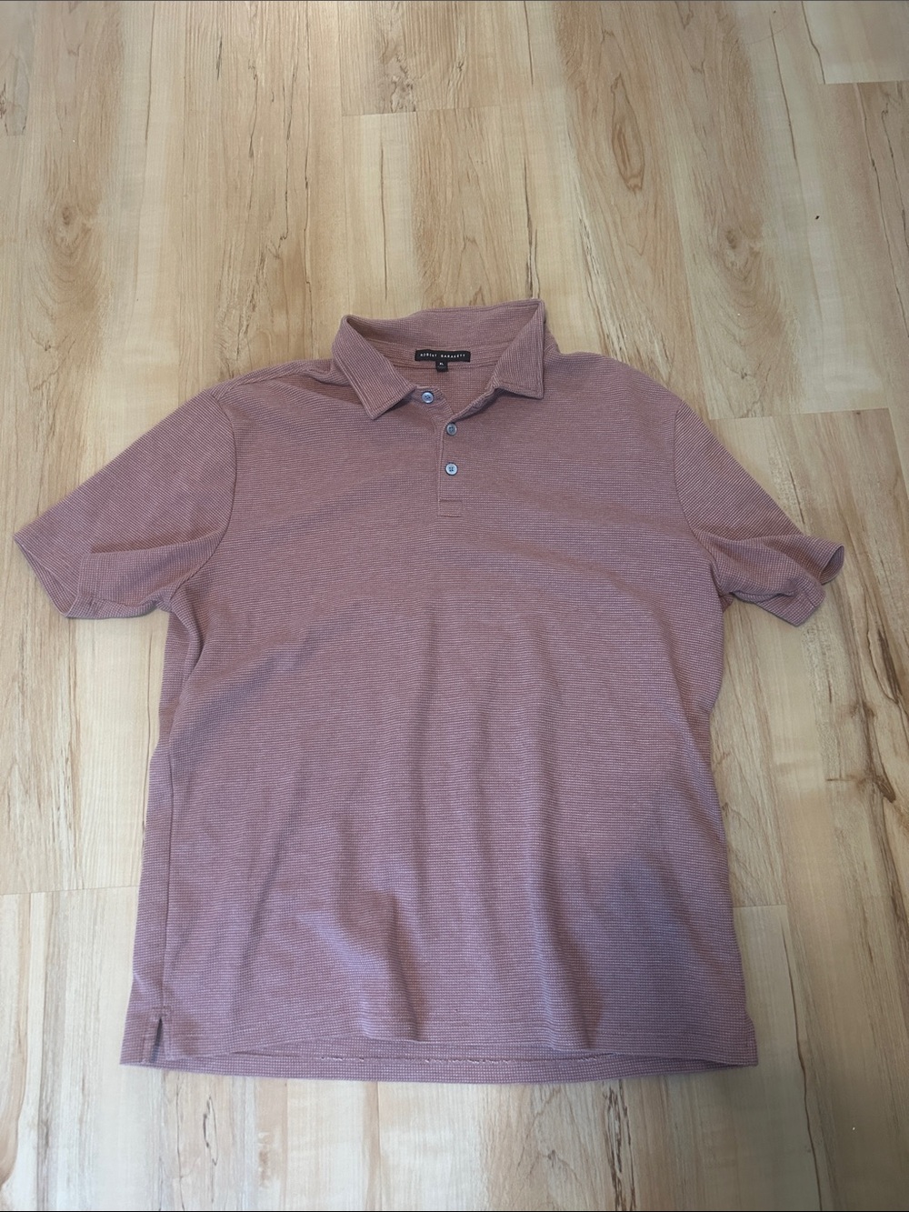 Robert Barakett Men's Polo in Mauve Heather